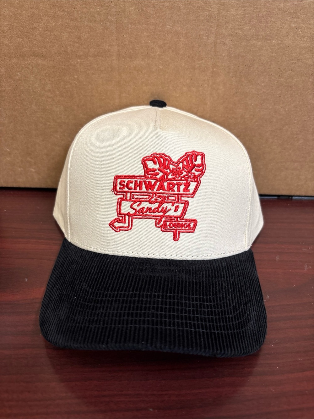 Schwartz & Sandy’s Lounge Vanderpump Rules VPR Snapback Hat Cap Corduroy Bill